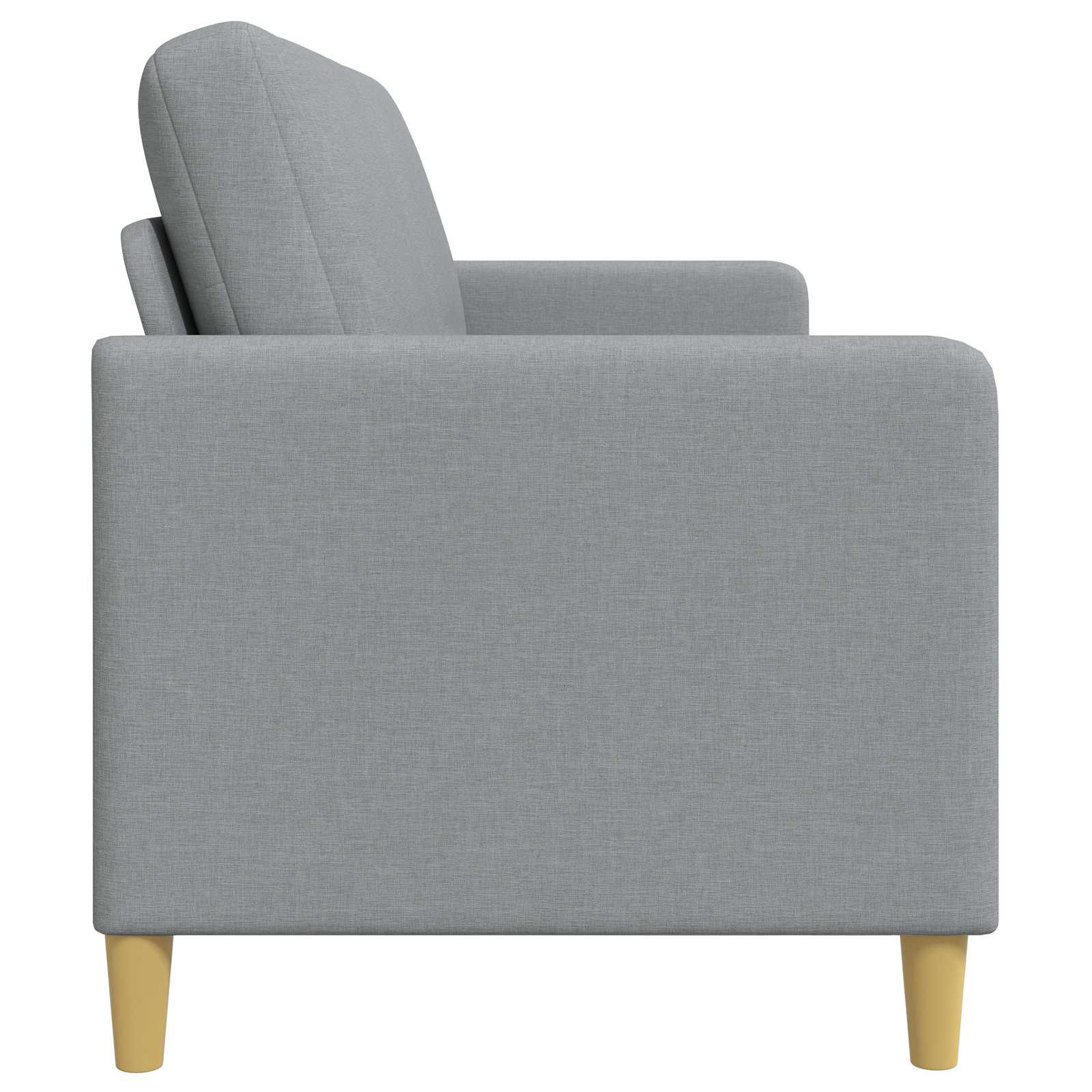 Sofa s shrambo Svetlo siva 172 x 78 x 87 cm Poliester - slika 4