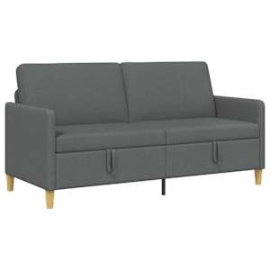 Sofa s úložným prostorem Tmavě šedá 172 x 78 x 87 cm Polyester - obrázek 2