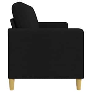 Sofa s úložným prostorem Černá 172 x 78 x 87 cm Polyester - obrázek 5