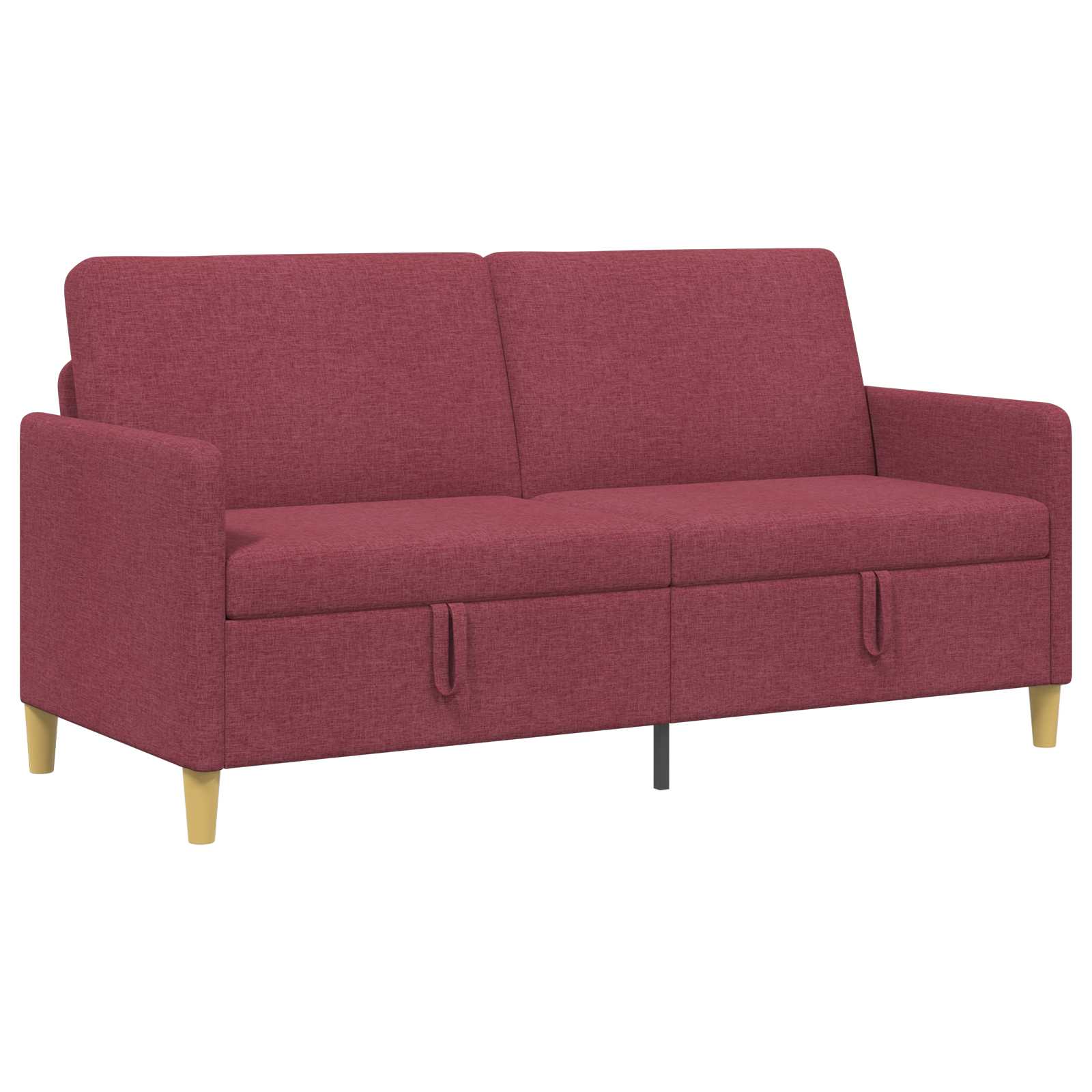 Sofa s shrambo Vinorodna rdeča 172 x 78 x 87 cm Poliester - slika 2