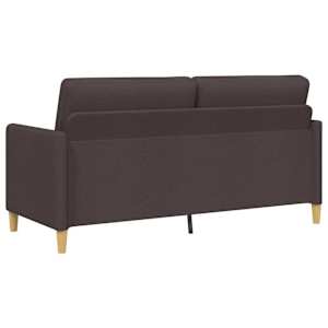 Sofa s úložným prostorem Tmavě hnědá 172 x 78 x 87 cm Polyester - obrázek 6