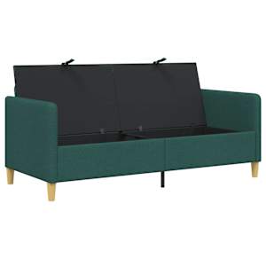 Sofa s úložným prostorem Tmavě zelená 172 x 78 x 87 cm - obrázek 4