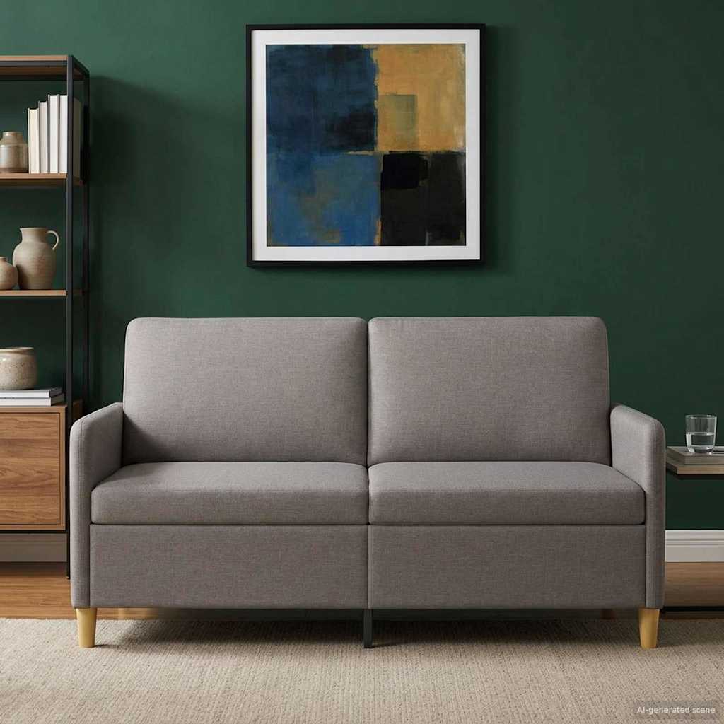Sofa s shrambo Taupe 172 x 78 x 87 cm Poliester - slika 3