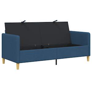 Sofa s úložným prostorem Modrá 172 x 78 x 87 cm Polyester - obrázek 4