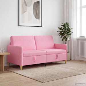 Sofa s úložným prostorem Růžová 172 x 78 x 87 cm Polyester - obrázek 3