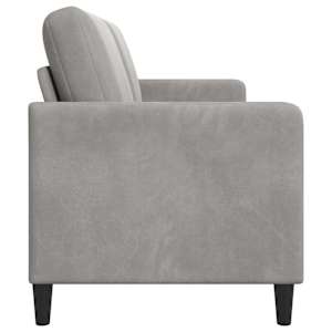 Sofa s úložným prostorem Světle šedá 172 x 78 x 87 cm Polyester - obrázek 5