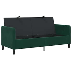 Sofa s úložným prostorem Tmavě zelená 172 x 78 x 87 cm - obrázek 4
