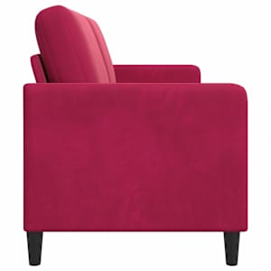 Sofa s úložným prostorem Víno Červené 172 x 78 x 87 cm - obrázek 5
