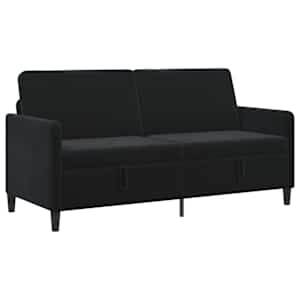 Sofa s úložným prostorem Černá 172 x 78 x 87 cm Polyester - obrázek 2