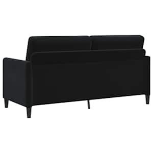 Sofa s úložným prostorem Černá 172 x 78 x 87 cm Polyester - obrázek 6