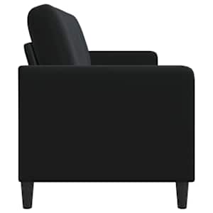 Sofa s úložným prostorem Černá 172 x 78 x 87 cm Polyester - obrázek 5