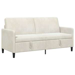 Sofa s úložným prostorem Krémová 172 x 78 x 87 cm Polyester - obrázek 2