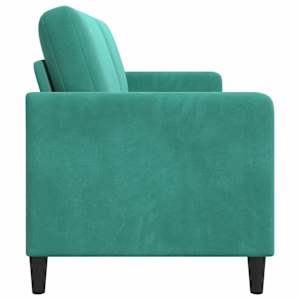 Sofa s úložným prostorem Tyrkysová 172 x 78 x 87 cm Polyester - obrázek 5