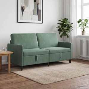 Sofa s úložným prostorem Mořská zelená 172 x 78 x 87 cm - obrázek 3