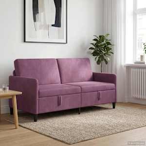 Sofa s shrambo Vijolična 172 x 78 x 87 cm Poliester
