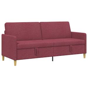 Sofa s úložným prostorem Víno Červené 192 x 78 x 87 cm - obrázek 2