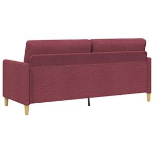 Sofa s úložným prostorem Víno Červené 192 x 78 x 87 cm - obrázek 5