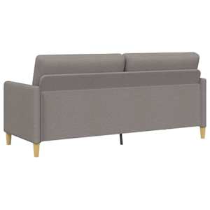 Sofa s úložným prostorem Taupe 192 x 78 x 87 cm Polyester - obrázek 3
