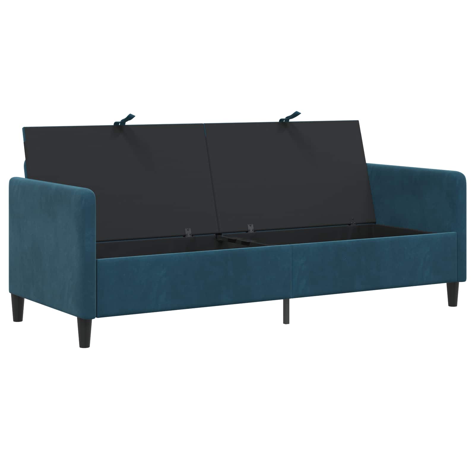 Sofa s shrambo Modra 192 x 78 x 87 cm Poliester - slika 4