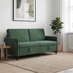 Sofa s úložným prostorem Mořská zelená 192 x 78 x 87 cm - obrázek 3