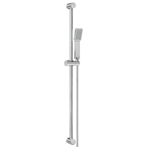 vidaXL Du&scaron;is&uuml;steemi komplekt Kroom 100 cm Roostevaba teras