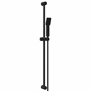 vidaXL Du&scaron;is&uuml;steemi komplekt Must 100 cm Roostevaba teras