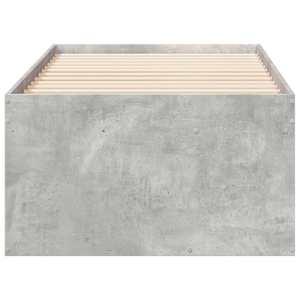 Rám postele s úložným prostorem Betonově šedá 80 x 200 cm - obrázek 4