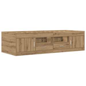 Rám postele s úložným prostorem Dub artisan 80 x 200 cm - obrázek 3