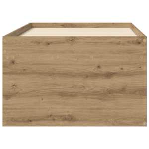 Rám postele s úložným prostorem Dub artisan 80 x 200 cm - obrázek 4