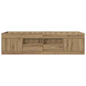 Rám postele s úložným prostorem Dub artisan 80 x 200 cm - obrázek 5