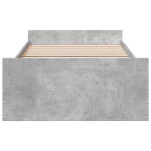 Rám postele s úložným prostorem Betonově šedá 80 x 200 cm - obrázek 4