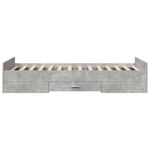 Rám postele s úložným prostorem Betonově šedá 80 x 200 cm - obrázek 5