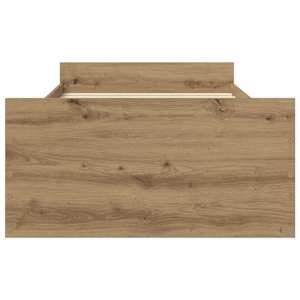 Rám postele s úložným prostorem Dub artisan 80 x 200 cm - obrázek 4