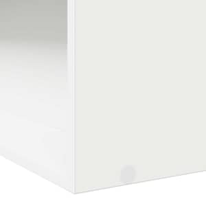 Rám postele s úložným prostorem s policí Bílá 80 x 200 cm - obrázek 6