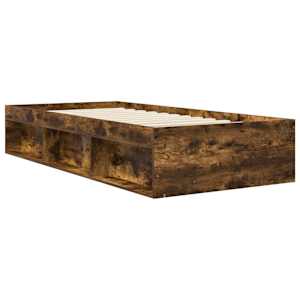 Rám postele s úložným prostorem Kouřový dub 80 x 200 cm - obrázek 3