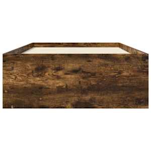 Rám postele s úložným prostorem Kouřový dub 80 x 200 cm - obrázek 4