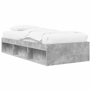 Rám postele s úložným prostorem Betonově šedá 80 x 200 cm - obrázek 2