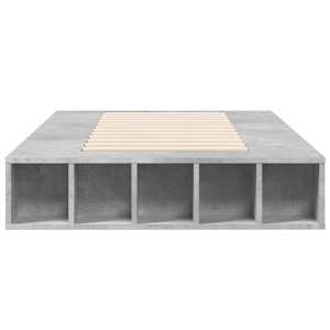 Rám postele s úložným prostorem Betonově šedá 80 x 200 cm - obrázek 4