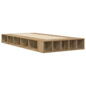 Rám postele s úložným prostorem Dub artisan 80 x 200 cm - obrázek 3