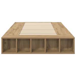 Rám postele s úložným prostorem Dub artisan 80 x 200 cm - obrázek 4