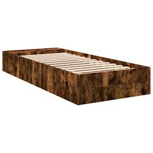 Rám postele s úložným prostorem Kouřový dub 80 x 200 cm - obrázek 6
