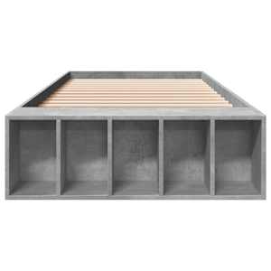 Rám postele s úložným prostorem Betonově šedá 80 x 200 cm - obrázek 4