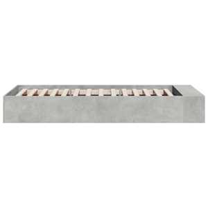 Rám postele s úložným prostorem Betonově šedá 80 x 200 cm - obrázek 5