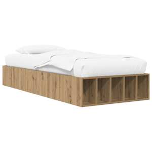 Rám postele s úložným prostorem Dub artisan 80 x 200 cm - obrázek 2
