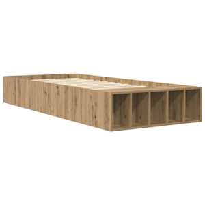 Rám postele s úložným prostorem Dub artisan 80 x 200 cm - obrázek 3
