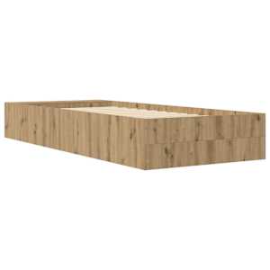 Rám postele s úložným prostorem Dub artisan 80 x 200 cm - obrázek 6