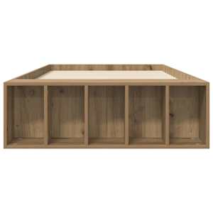 Rám postele s úložným prostorem Dub artisan 80 x 200 cm - obrázek 4