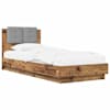 vidaXL Peatsiga voodiraam peaga Vana puit 80 x 200 cm Tehispuit