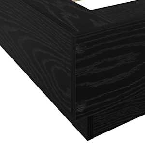 Postelový rám s LED Černý dub 80 x 200 cm Kompozitní dřevo - obrázek 7