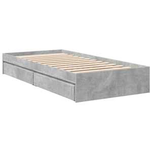 Rám postele s úložným prostorem Betonově šedá 80 x 200 cm - obrázek 6